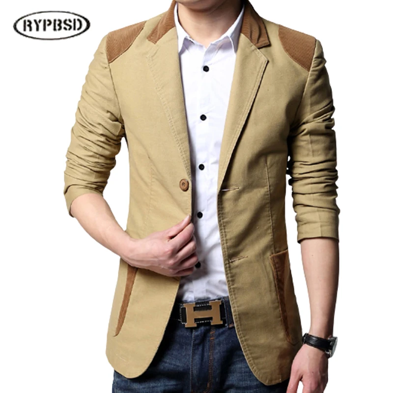 Top Trends: Retro Corduroy Suit Jacket Men Winter Designer Korean High Quality Cotton Business Casual Blazer For Men Slim Fit Outerwear 6XL Shoppable Styles