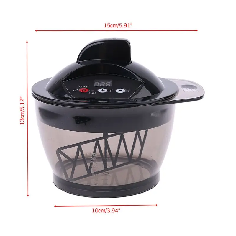 Description Picture 3 of itemEU Plug Electric Hair Cream Automatic Mixer Mixing Bowl Color Paste Blender Dyeing Stirrer Tool Coloring Hairdressing Barber kit