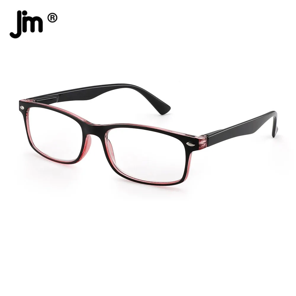 Top Trends: JM Ladies Reading Glasses Vintage Rectangular Spring Hinge Readers For Women Magnifier Presbyopic Diopter Shoppable Styles