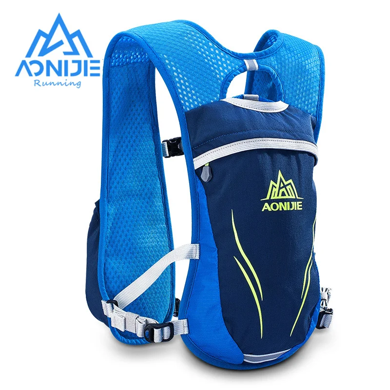 Top Trends: AONIJIE Running Marathon Hydration Nylon 5.5L Outdoor Running Bags Hiking Backpack Vest Marathon Cycling Backpack Shoppable Styles - Image 2