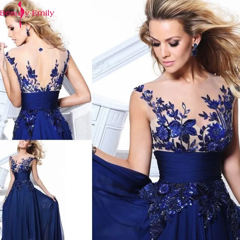 Top Trends: 2022 New Arrival Heavy Appliques Evening Dress Long Charming Sleeveless Hollow Out A Line Formal Party Dress With Beading Shoppable Styles