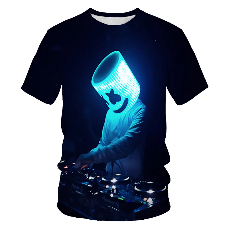 Top Trends: Men Disco Dj Rock Men's 3DT-shirt Party Music Sound Activated Led T Shirt Light Up And Down Punk Flashing Equalizer Men's Tshir Shoppable Styles