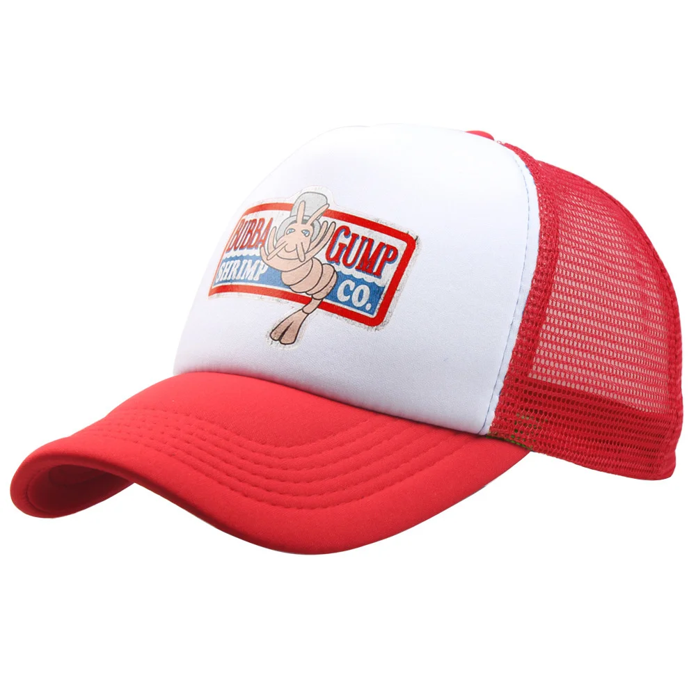 Top Trends: Adjustable Bubba Gump Baseball Cap Shrimp Co. Embroidered Hat Forest Gump Costume Hats Shrimp Hat Cotton Mesh Cap Shoppable Styles - Image 3