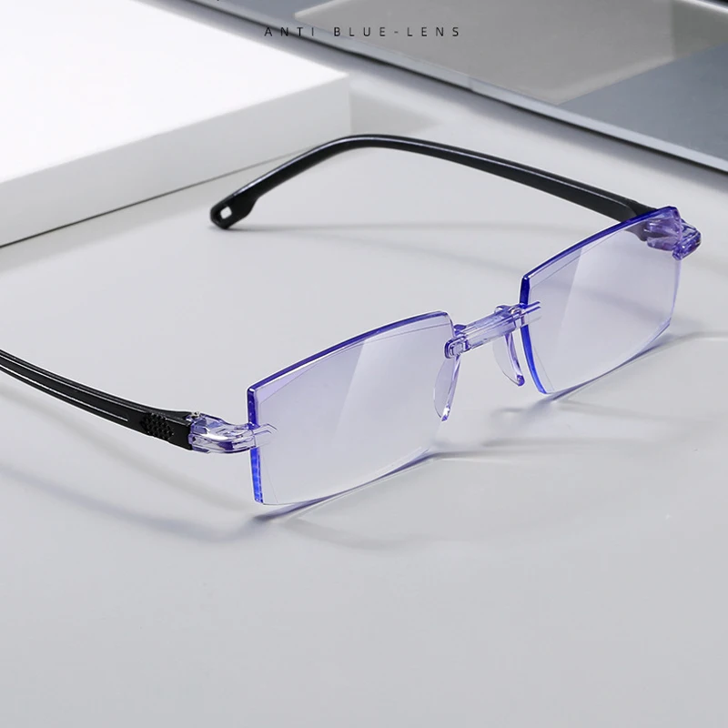 Top Trends: Degree -1.0 -1.5 -2.0 -2.5 -3.0 -3.5 -4.0 New Anti-blue Light Finished Myopia Glasses Trimmed Business Optical Spectacles Shoppable Styles - Image 2