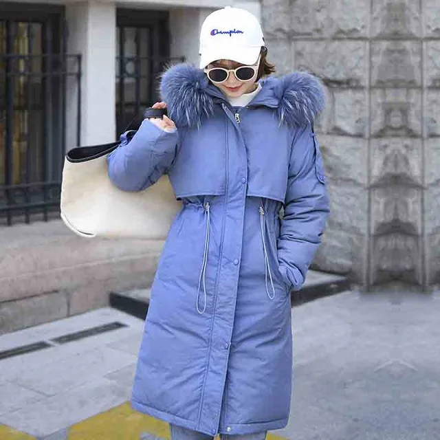 Top Trends: 2019 Winter Jacket Women Casual With Fur Collar Winter Jacket Women Down Cotton Jacket Female Hooded Warm Coat Parka Shoppable Styles