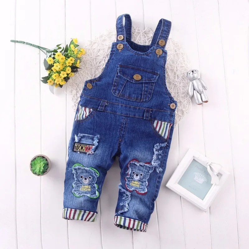 Top Trends: IENENS Kids Baby Clothes Clothes Jumper Boys Girls Dungarees Infant Playsuit Pants Denim Jeans Overalls Toddler Jumpsuits Shoppable Styles