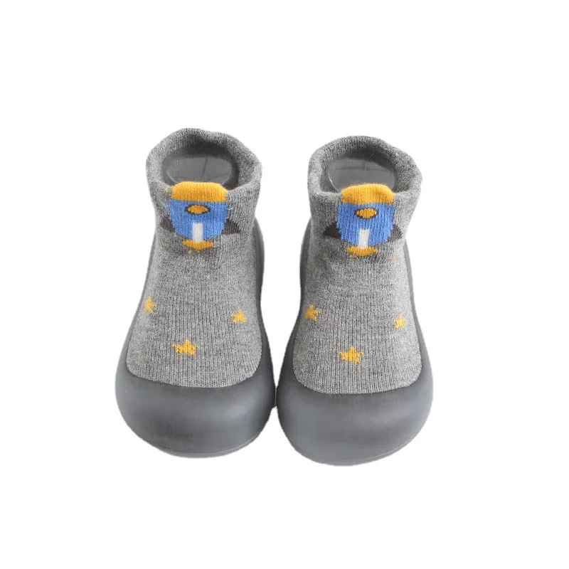 Top Trends: Baby Shoes Socks Anti-slip Cartoon Animal Fox Shoes Infant Girls First Walkers Boy Soft Sole Rubber Outdoor Toddler Pink Shoes Shoppable Styles