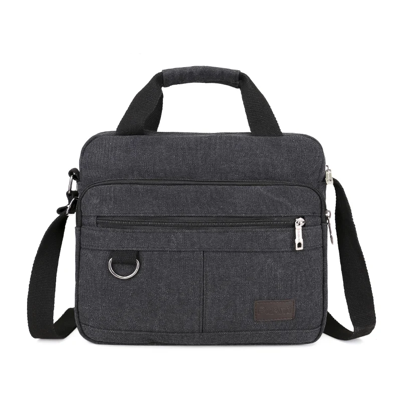 Top Trends: Men Casual Canvas Crossbody Bag For School Durable Messenger Bags Light Shopping Travel Shoulder Bags Shoppable Styles