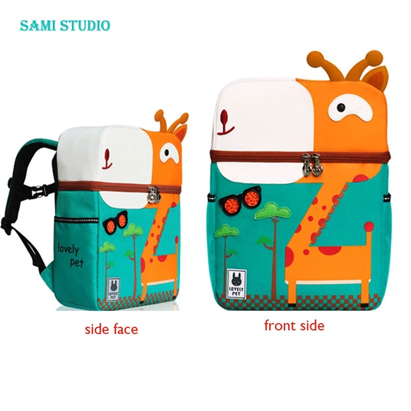 Top Trends: Kid Unicorn Backpack Cute 3D Cartoon Dinosaur Anti-lost Kindergarten Orthopedic School Bag For Girl Children Mochila Bookbag Shoppable Styles