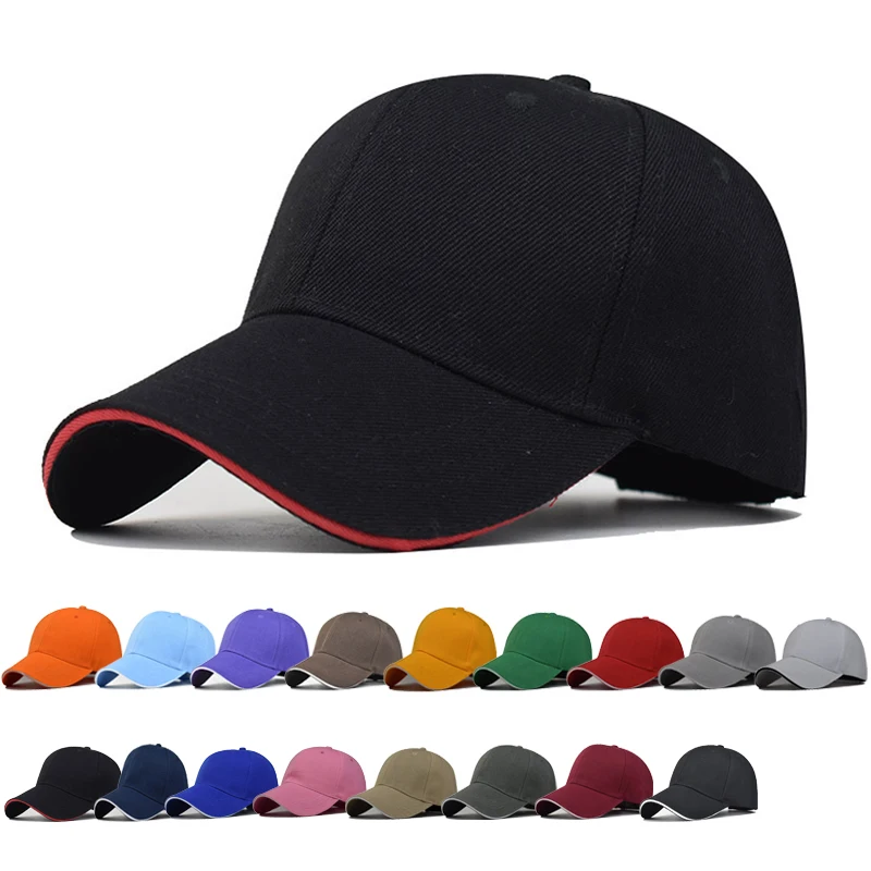 Top Trends: Baseball Cap Snapback Hat Polyester Thick Spring Autumn Cap Pure Color Cap Keep Warm Hip Hop Fitted Cap For Men Women Wholesale Shoppable Styles