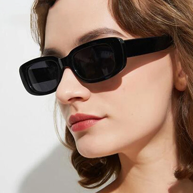 Top Trends: New Fashion Vintage Sunglasses Women Brand Designer Retro Sunglass Rectangle Sun Glasses Female UV400 Lens Eyewears Shoppable Styles - Image 2