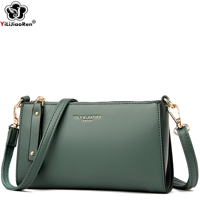 Top Trends: Ladies Mini Clutch Bag Fashion Crossbody Bags For Women Multi-pocket Shoulder Bag Female Brand Leather Handbag Designer Sac Shoppable Styles