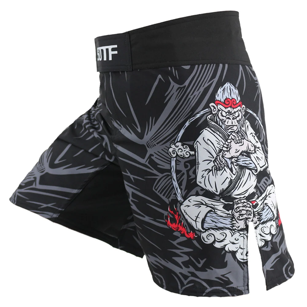 Top Trends: Boxing Shorts Clothing Mma Muay Thai Kickboxing Fight Suotf Muaythai Men Cheap Santa Emma Soft Sun Wukong Monkey Mma Shorts Shoppable Styles