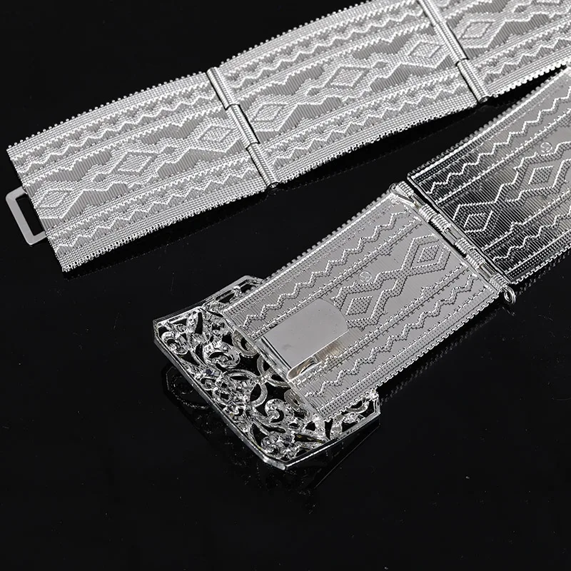 Top Trends: Moroccan Caftan Belt For Women's Wedding Dress Metal Belt Exquisite Court Carved Jewelry Waist Chain Shoppable Styles - Image 6