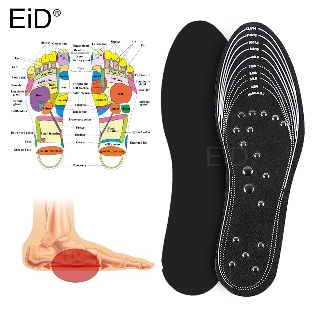 Top Trends: Magnetic Insoles For Slimming Weight Loss Massage Foot Memory Cotton Men Women Sport Shoes Pads Insert Dropshipping Insole Pad Shoppable Styles