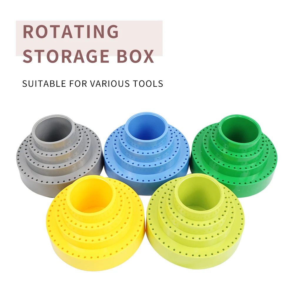 Top Trends: Rotary Polishing Grinding Head Storage Box, Three Layers 116 Holes , 5 Color Options Jewley Making Tools Shoppable Styles