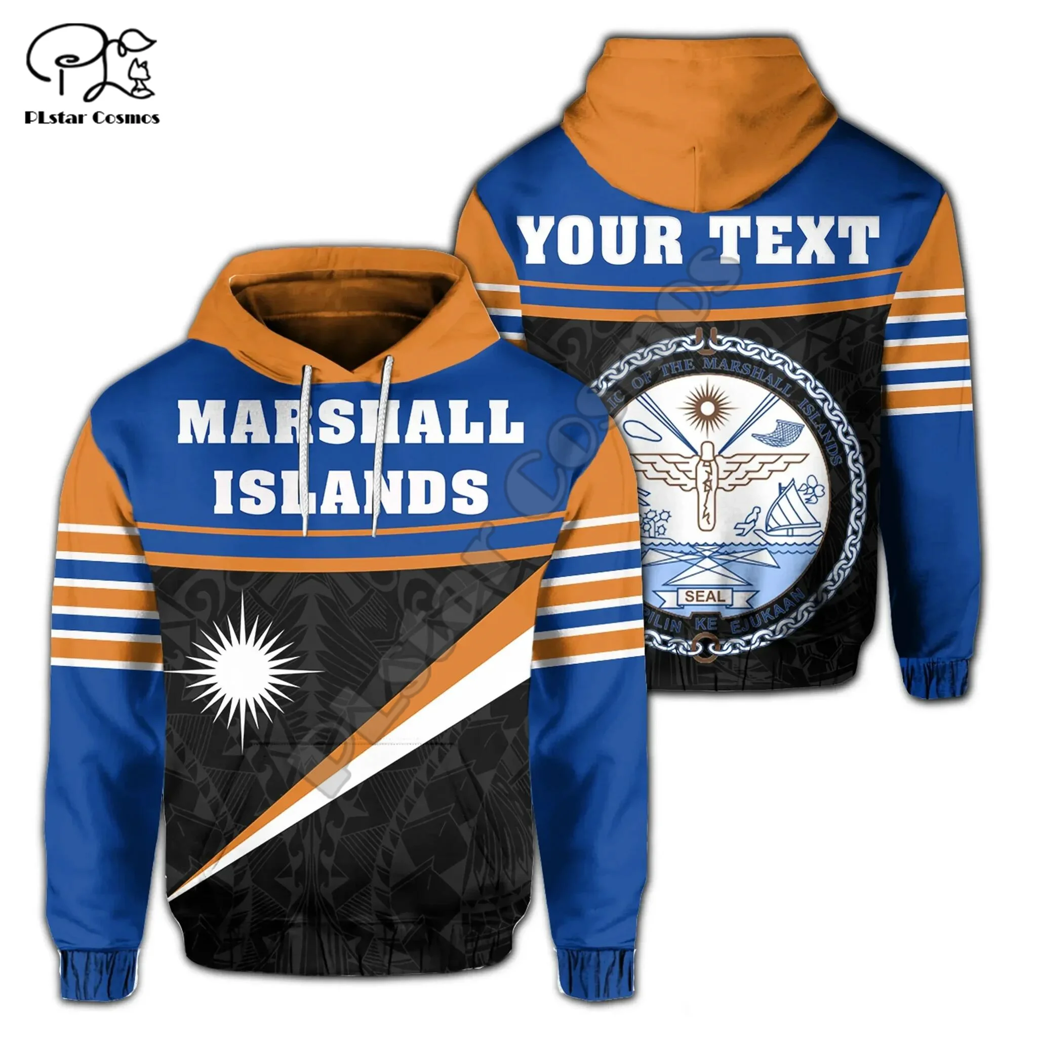 Top Trends: NewFashion Marshall Island Polynesian Flag Tribal Culture Retro Tattoo Tracksuit Men / Women 3DPrint Casual Long Sleeve Hoodies 16 Shoppable Styles