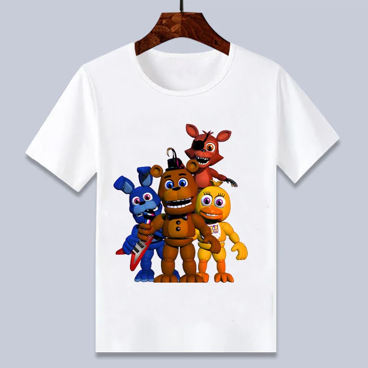 Top Trends: Kid 3D Five Night At Freddy Fnaf T -Shirt Children Cartoon Printed Tee Shirts T Shirt For Boys / Girls BAL631 Shoppable Styles