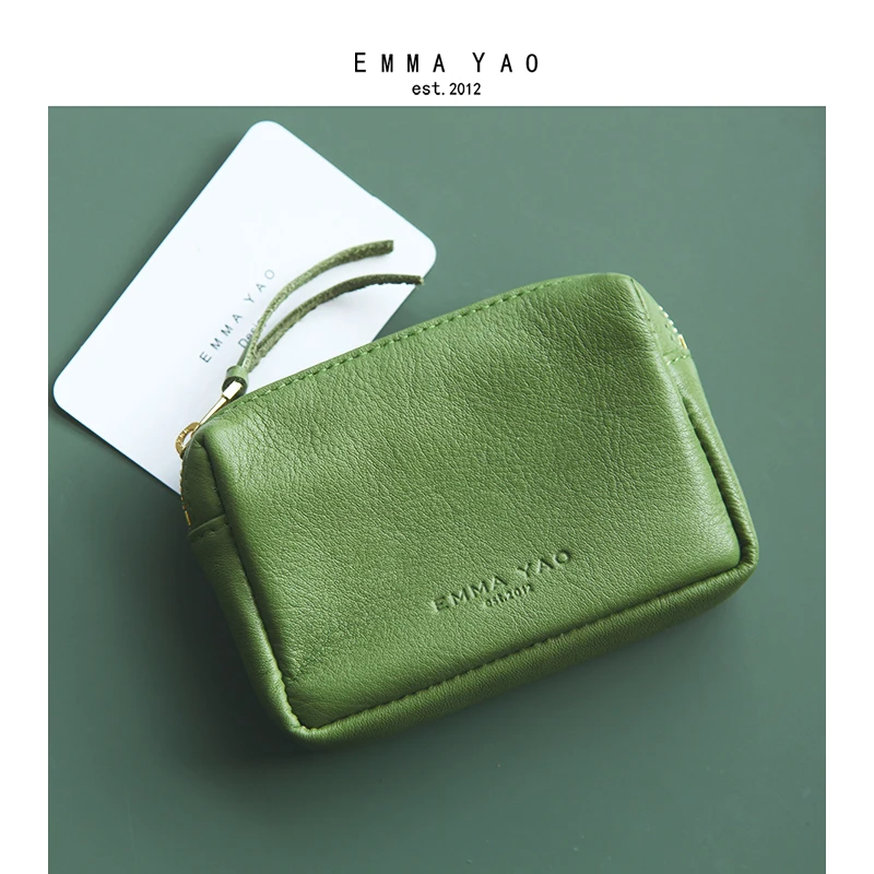 Top Trends: Emma YAO Women&#039;s Leather Coin Purses Fashion Mini Wallet Card Holder Hot Sales Shoppable Styles