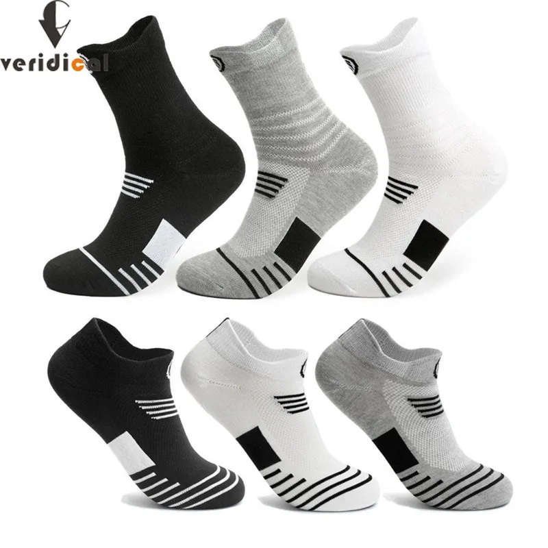 Top Trends: Spring Autumn Men&#039;s Sport Socks Breathable Cotton Cycling Basketball Football Soccer Running Trekking Travel Socks EU39-44 Shoppable Styles