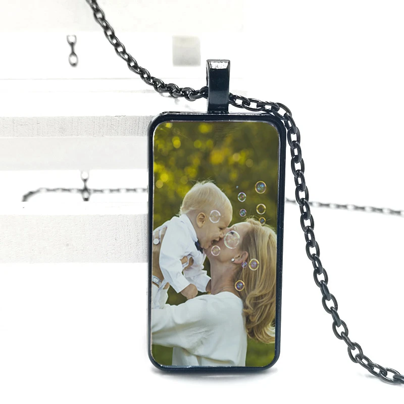 Top Trends: Private Handmade Charm Relatives Gifts Parents Parents Siblings Children Art Photo Custom Pendant Necklace New Year Gift Jewelry Shoppable Styles