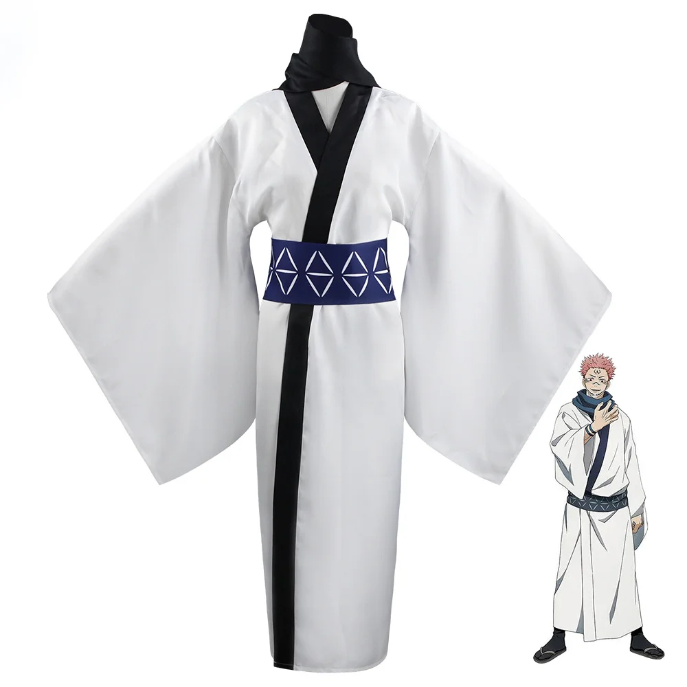 Top Trends: Jujutsu Kaisen Cosplay Costume Blue Black Maki Zenin Top Skirt Set Ryomen Sukuna Satoru Goj Comic Exhibition Anime Clothing Shoppable Styles - Image 5