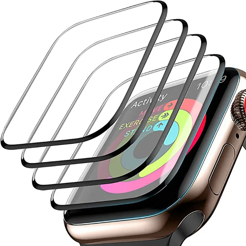 Top Trends: 3D Waterproof Screen Protector For Apple Watch 38MM 40MM 42MM 44MM 41MM 45MM Not Tempered Soft Glass Film For IWatch 7 / 6 / 5 / 4 / 3SE Shoppable Styles