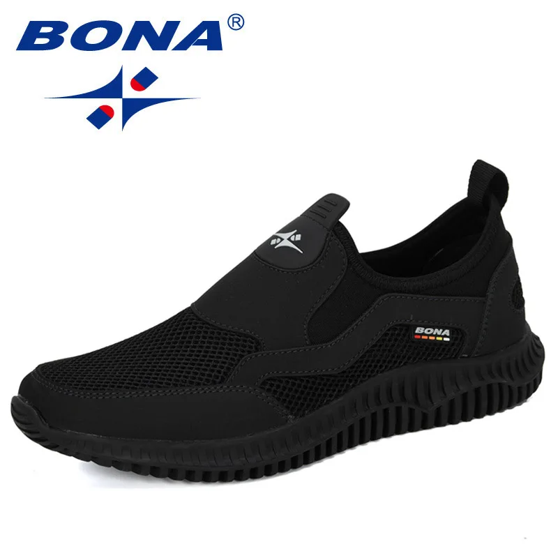 Top Trends: BONA New Arrival Mesh Breathable Krasovki Shoes Men Super Light Casual Shoes Man Tenis Masculino Sneakers Male Footwear Shoppable Styles