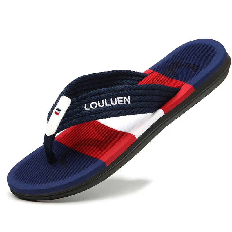 Top Trends: High Quality Brand Hot Sale Flip Flops Men Summer Beach Slippers Men Fashion Breathable Casual Men Flip Flops Summer Outdoor Shoppable Styles