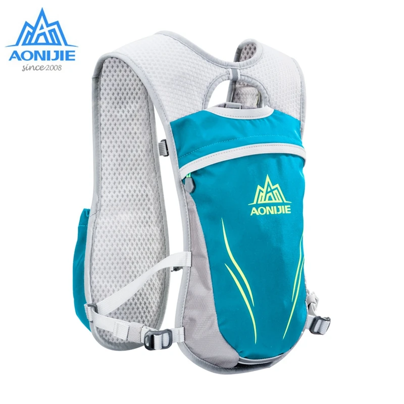 Top Trends: AONIJIE New 5.5L Running Marathon Hydration Nylon 5.5L Outdoor Running Bags Hiking Backpack Vest Marathon Cycling Backpack E885R Shoppable Styles