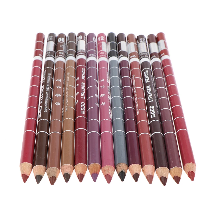 Top Trends: 1PC Professional Wood Lip Liner Waterproof Lady Long Lasting Lip Liner Pencil Makeup Women&#039;s Long Lasting Cosmetic Beauty Tool Shoppable Styles