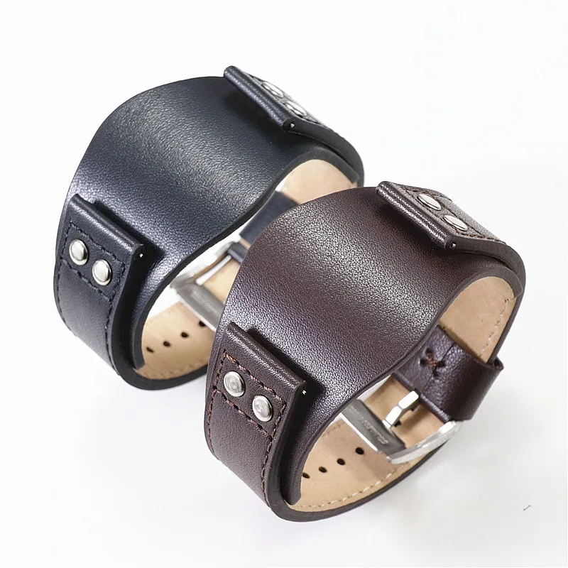 Top Trends: Rivet Genuine Leather Watch Strap For Fossil Ch2564ch2565 Ch2891ch3051 Ch2890 22mm Men Black Tray Watchband Wristband Bracelet Shoppable Styles