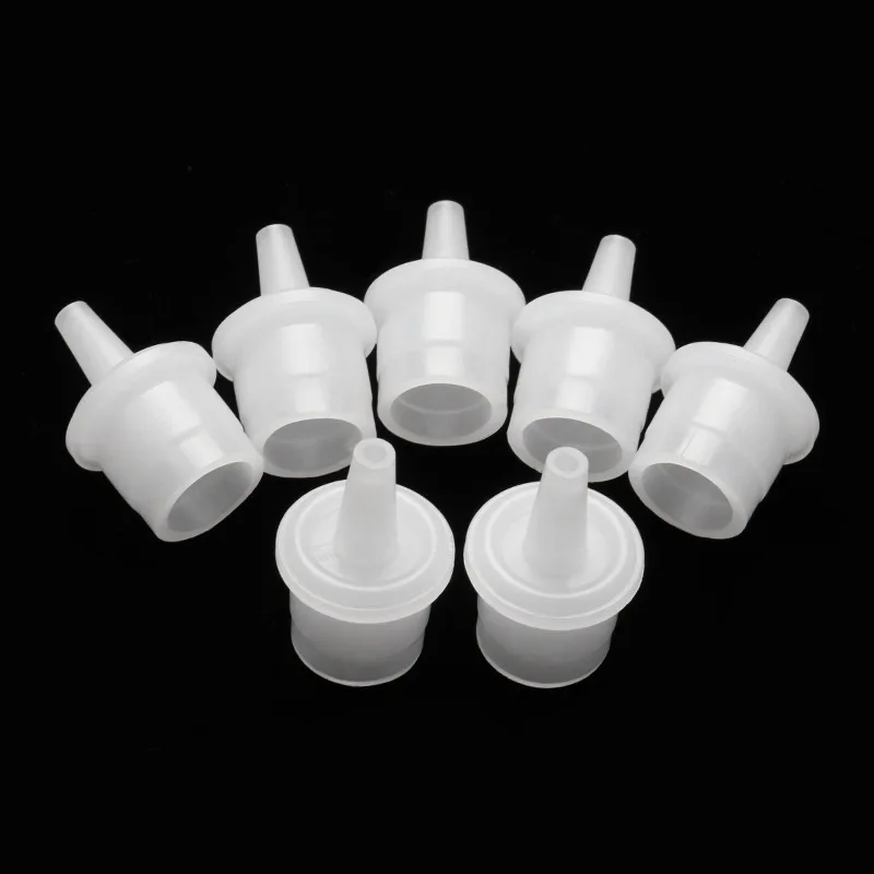 Top Trends: 20 Pcs Universal Eyelash Glue Replacement Bottle Mouth Head Convenient Extended Glue Usage Anti-blocking Eyelash Extension Tool Shoppable Styles - Image 5