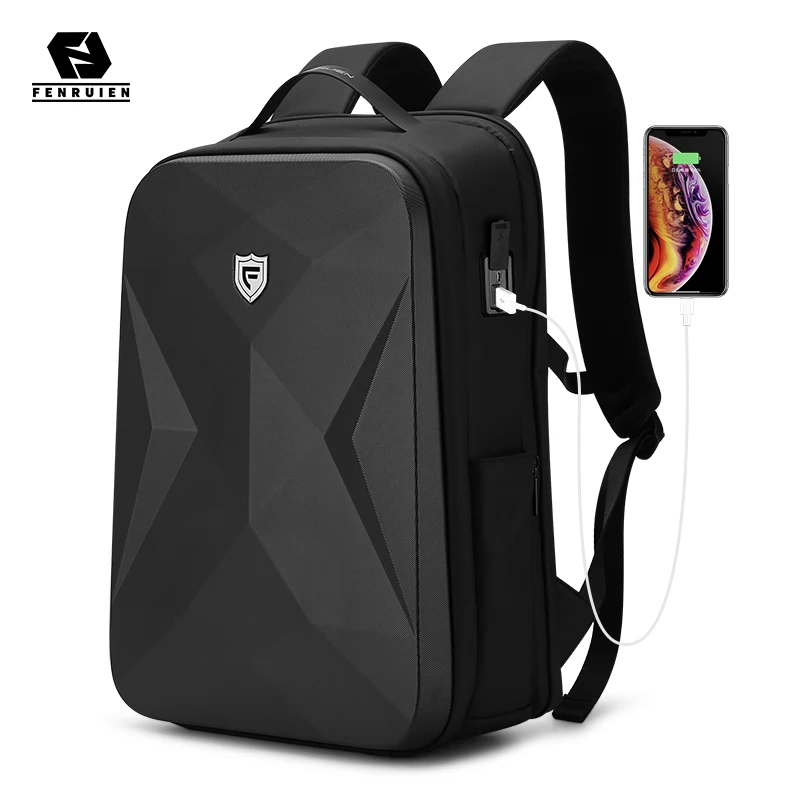 Top Trends: Fenruien New Men Backpack Fashion Waterproof School Travel Bag Backpack Anti-Theft Business Backpacks Fit For 17.3 Inch Laptop Shoppable Styles