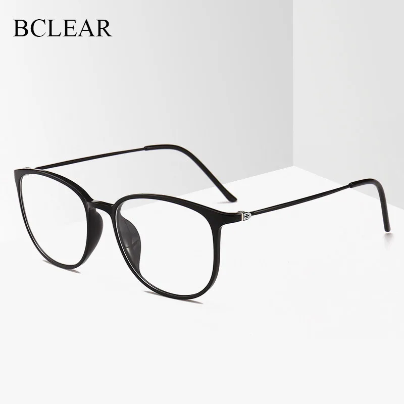 Top Trends: BCLEAR New Ultra-light TR90 Unisex Eyeglass Fashion Slim Retro Men Women Optical Frame Spectacle 2212 Prescription Eyewear Hot Shoppable Styles