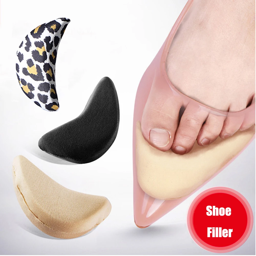 Top Trends: Sponge Forefoot Insert Pad For Women High Heels Accessories For Shoes Toe Plug Pain Relief Shoe Pads Reduce Shoe Size Filler Shoppable Styles