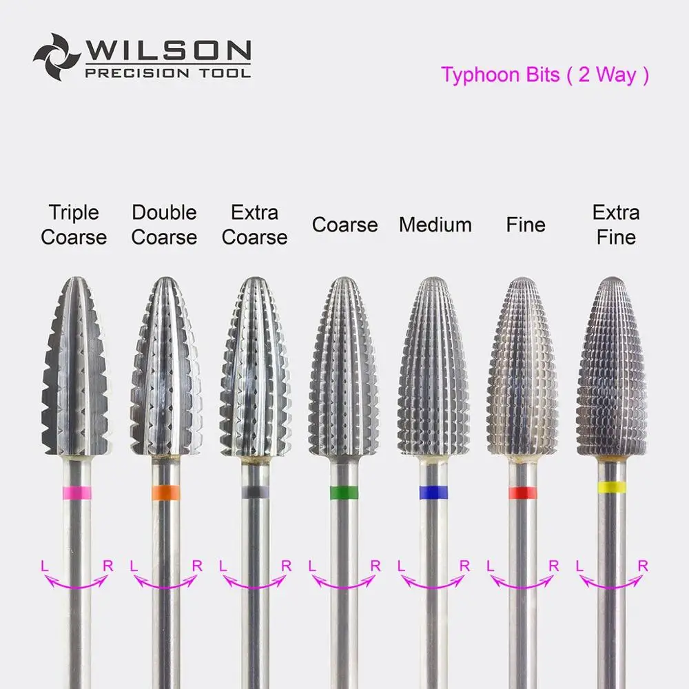 Top Trends: WILSON-Typhoon Bit 2 Way Nail Drill Bits Remove Gel Carbide Manicure Tools Hot Sale / Free Shipping Shoppable Styles