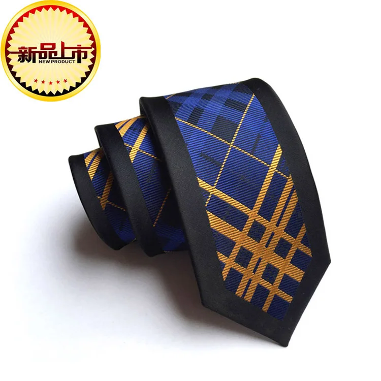 Top Trends: New Arrival Men's Ties 6cm Skinny Silk Tie Casual Fashion British Style Wedding Narrow Necktie Gifts For Men Shoppable Styles - Image 4