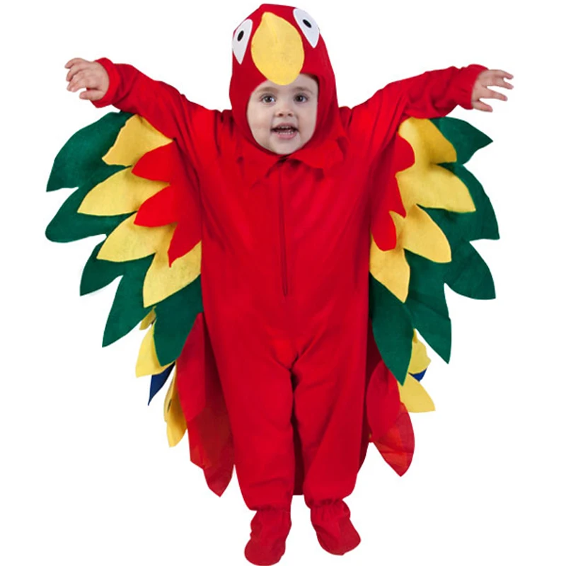 Top Trends: Baby Parrot Costume Kids' Birds Fun Costume Baby Animal Costume Baby Halloween Party Costume Shoppable Styles