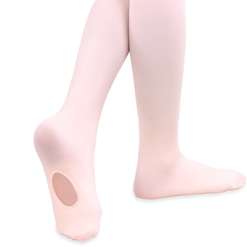 Top Trends: New Arrival Professional Kids Children Girls Soft Microfiber Convertible Ballet Dance Tights Shoppable Styles