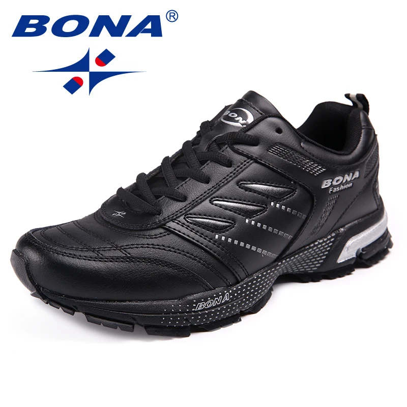 Top Trends: BONA New Arrival Classics Style Men Running Shoes Action Leather Men Athletic Shoes Outdoor Jogging Sneakers Fast Shoppable Styles