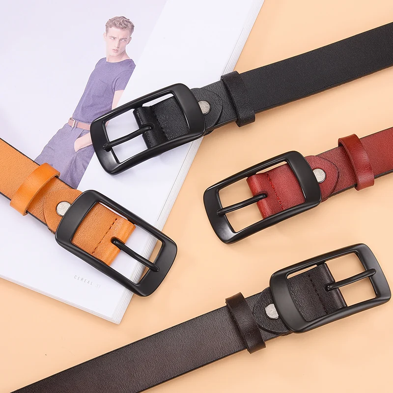 Top Trends: DINISITON Female Belts For Women Genuine Leather Belt Fashion All-match Strap Cowhide Casual High Grade Quality Designer Belt Shoppable Styles