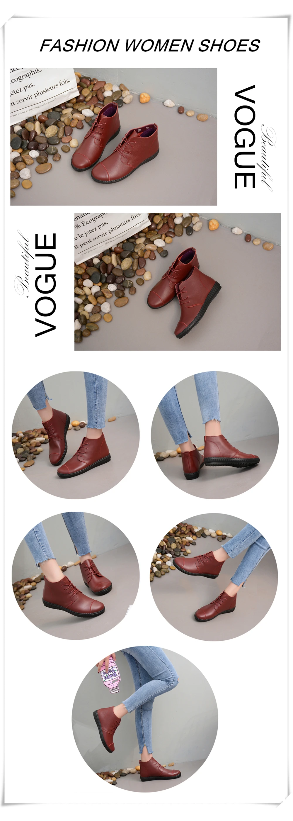 Madalad naiste saapad | kujundav pilt e-kaubamaja pildikogust