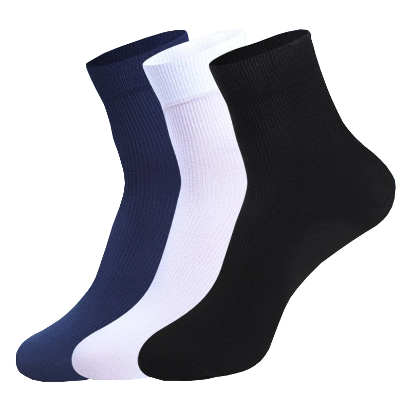 Top Trends: New 10 Pairs Bamboo Fiber Men Stockings Summer Ultra-thin Stretch Silk Short Stockings Men Fashion Casual Work Socks Shoppable Styles