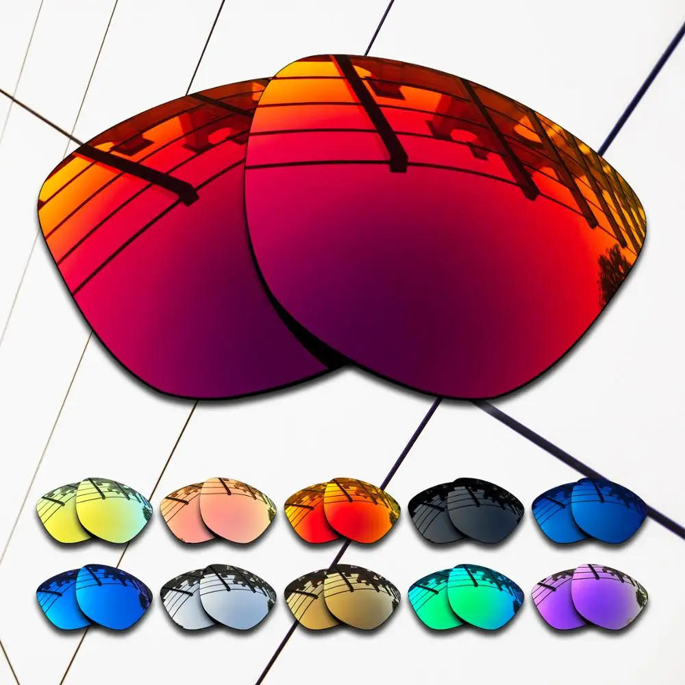 Top Trends: Wholesale E.O.S Polarized Replacement Lenses For Oakley Frogskins OO9013 Sunglasses - Varieties Colors Shoppable Styles