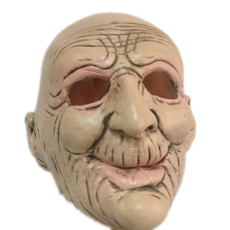 Kortsulise vana mehe mask täiskasvanutele