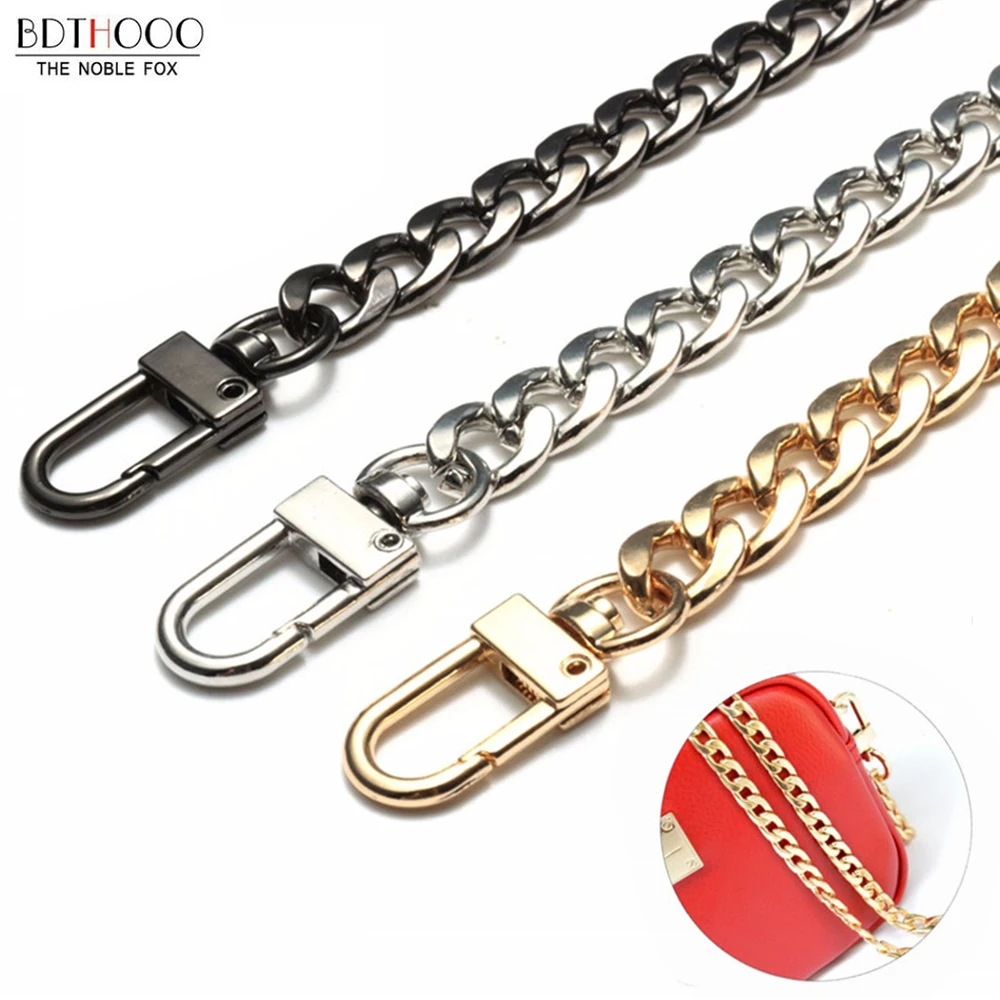 Top Trends: 120cm Metal Chain For Bag Strap Purse For Crossbody Handbag Handles Parts & Accessories Shoppable Styles