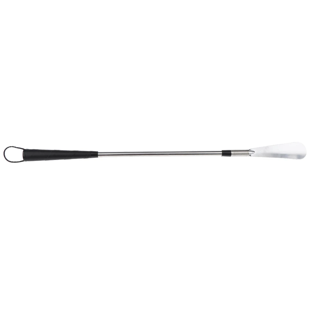  1 Piece Stainless Steel Shoe Horn Long Handle Shoehorn Shoe Horn Lifter Shoes Spoon
