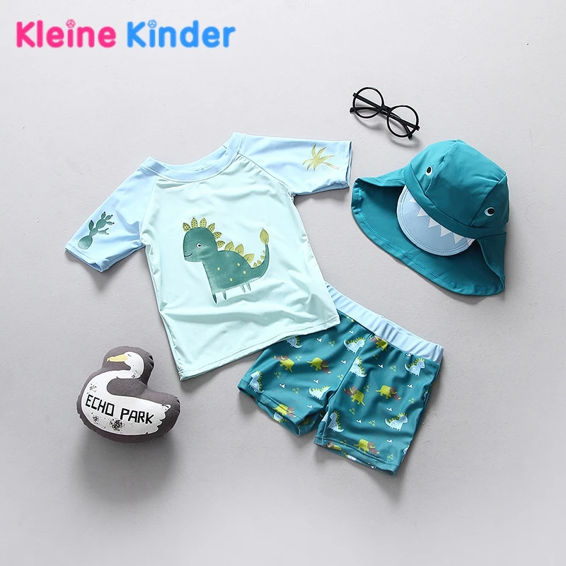 Top Trends: Baby Swimwear Dinosaur Print UPF50 Children&#039;s Swimsuit Separate Swimming Suit For Boy Bathing Clothes Toddler Boys Beachwear Shoppable Styles