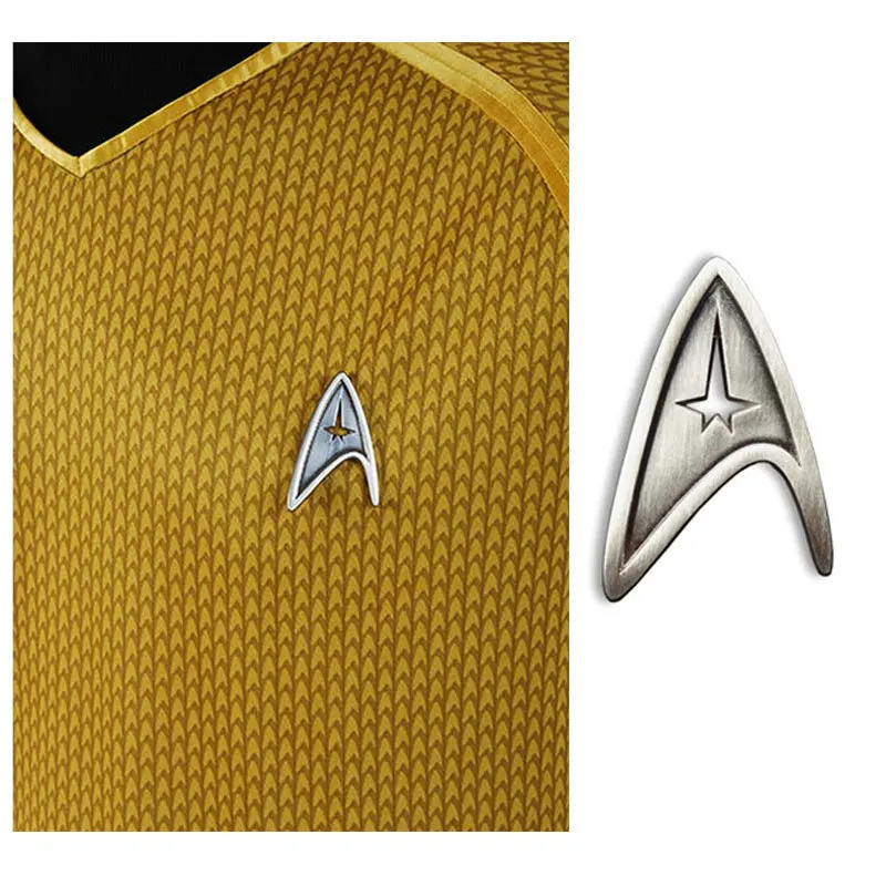 Top Trends: Startreks Costumes Cosplay ST Captain Kirk Gold Adult Men Cosplay Costumes For Halloween Shoppable Styles - Image 4